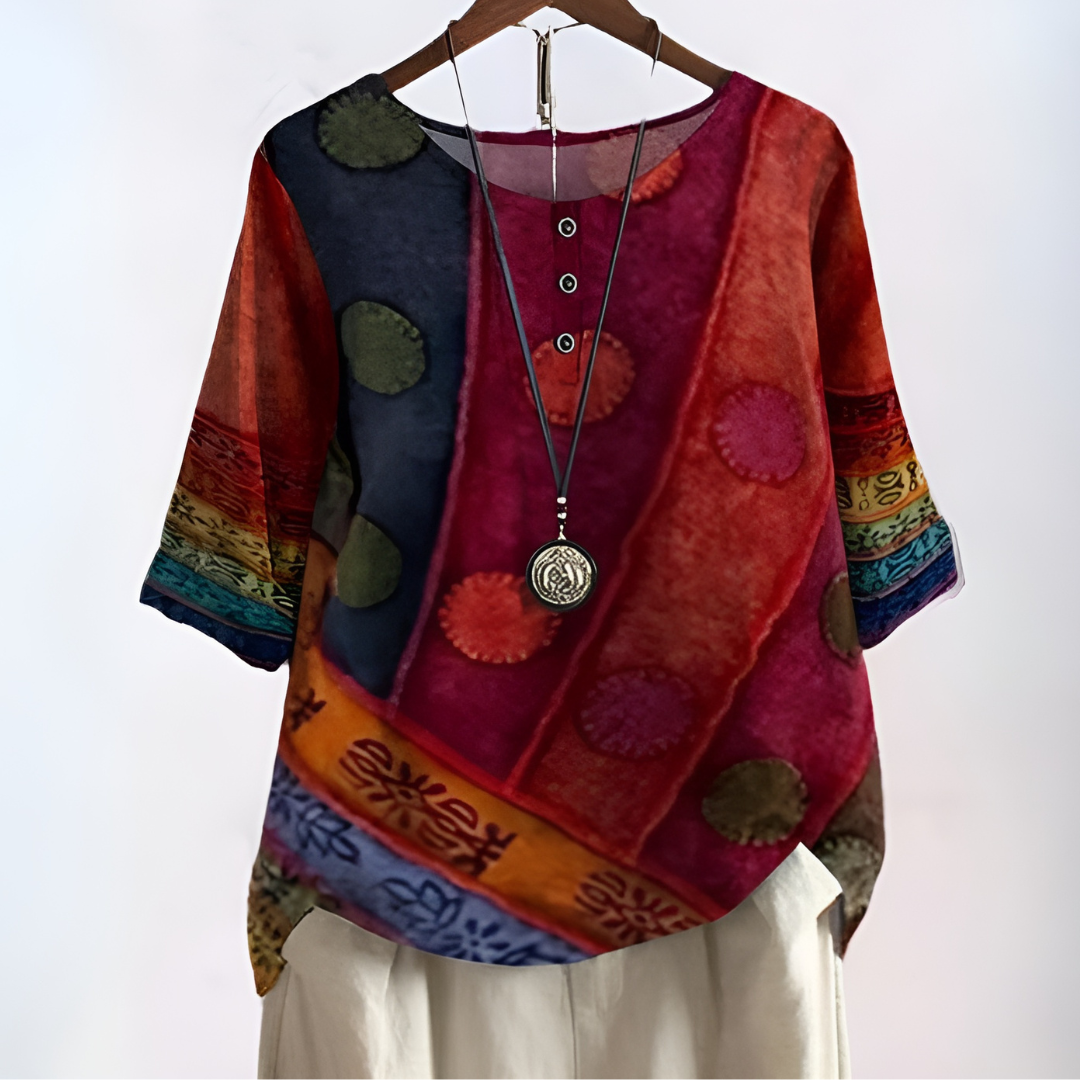 Clara | Mjuk boho blus