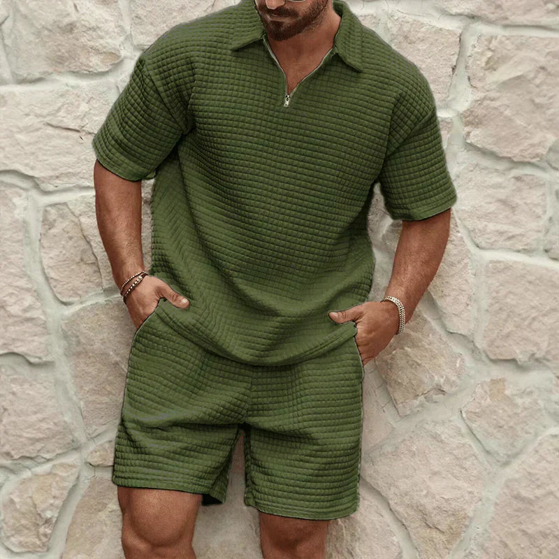 Johan | Piké & shorts set