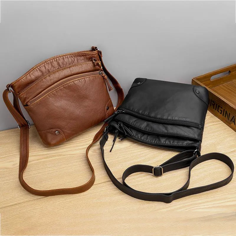 Paulina | Crossbody-väska i mjukt läder