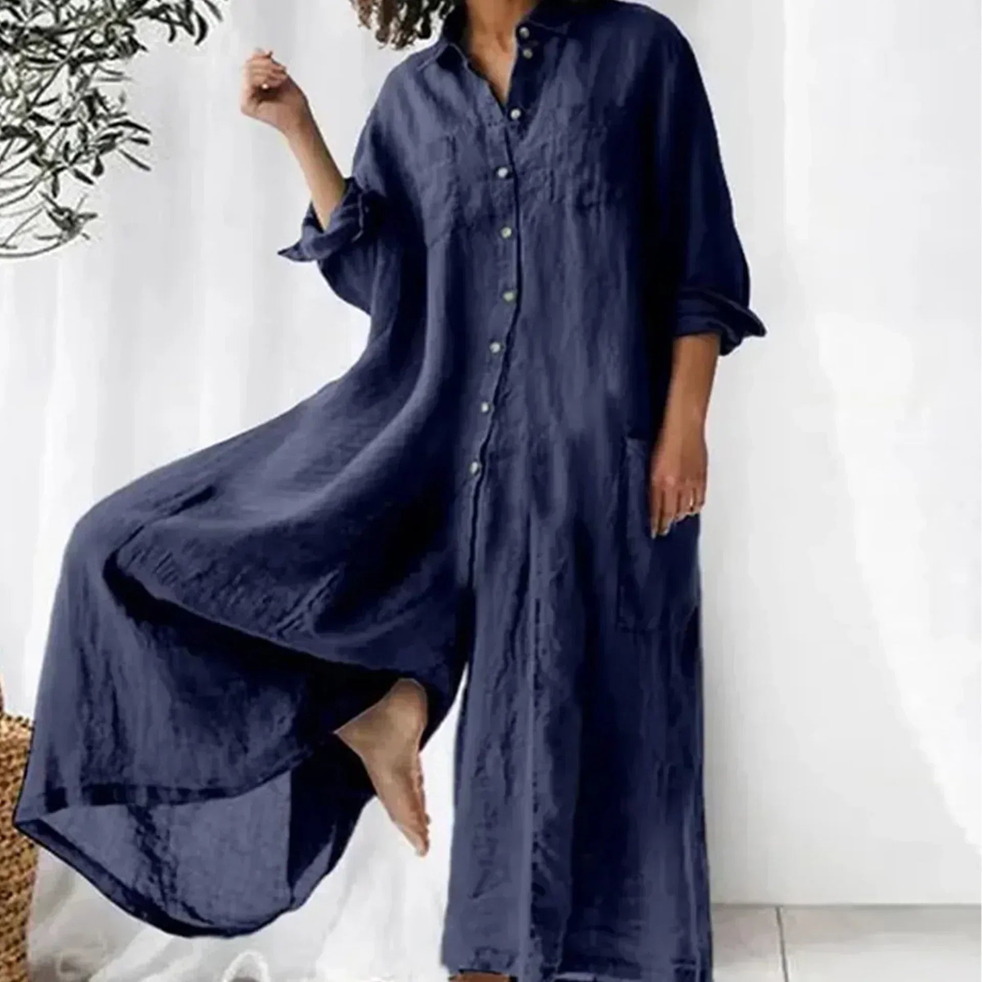 Jorunn | Bekväm lös jumpsuit