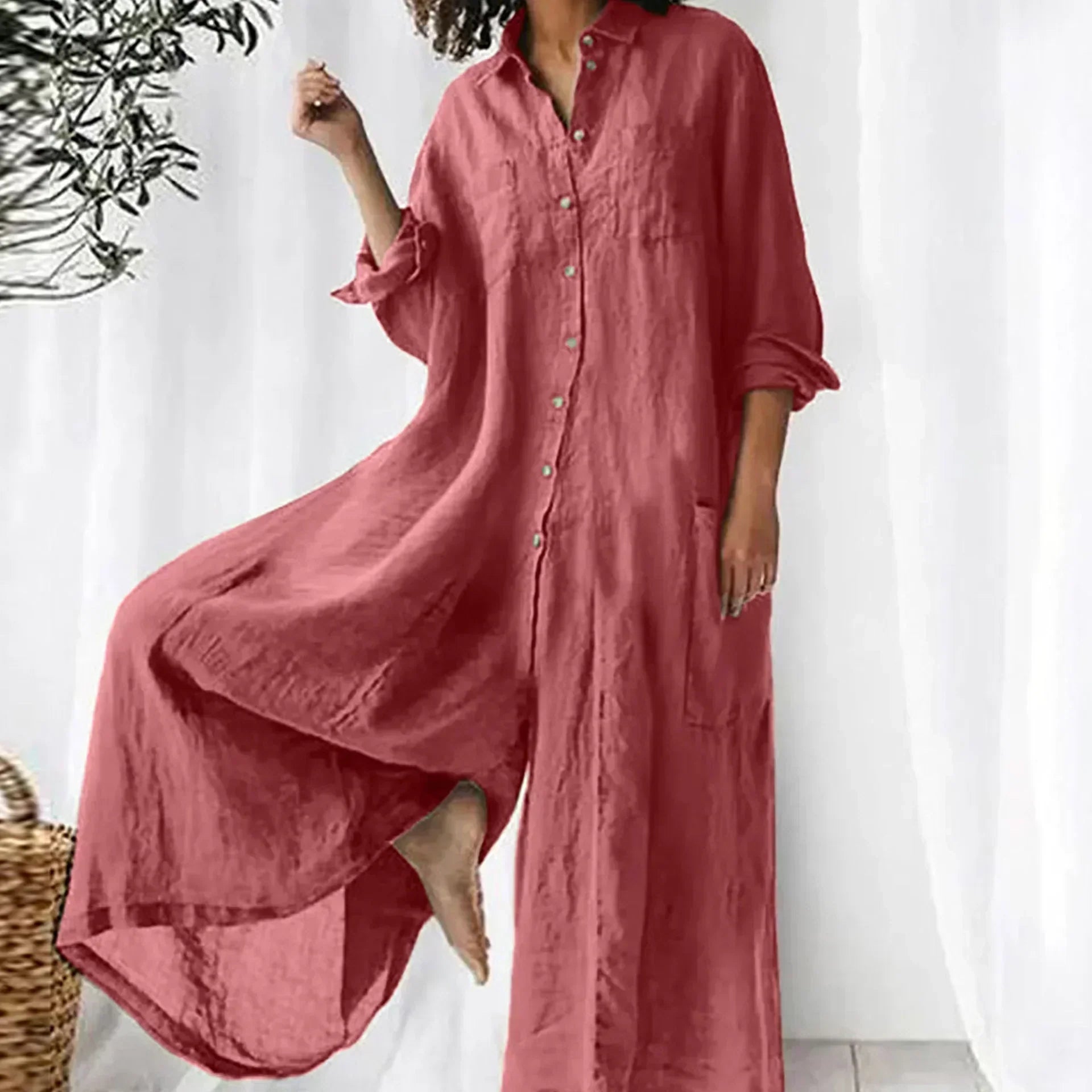 Jorunn | Bekväm lös jumpsuit